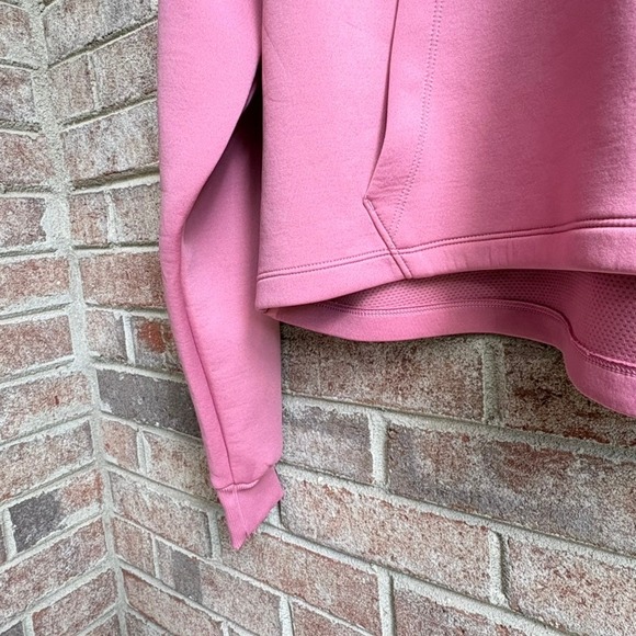 Nike Women's Dri-FIT Hoodie Pink Small – Half Zip Pullover RN56323 - Picture 4 of 12